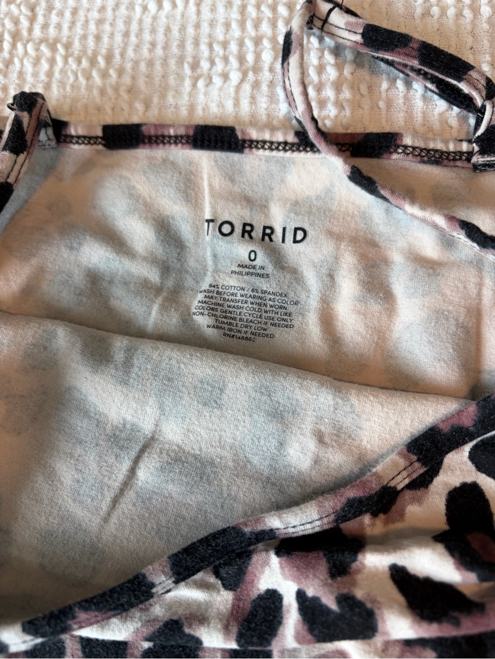 Torrid Floral and Leopard Print Tank Tops Leopard Size 0 & Teal Floral Size 1 - Picture 5 of 6